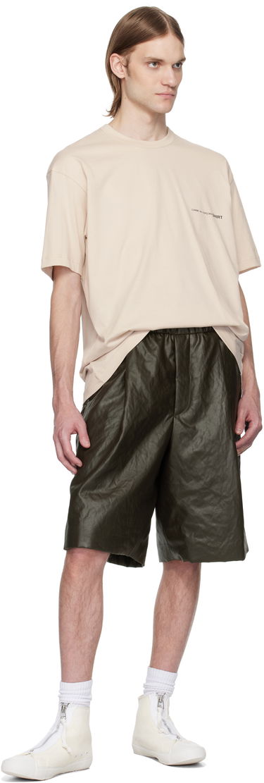 T-shirt Comme des Garçons Comme des Garçons Shirt Oversized T-Shirt Beige | FO-T023-051, 3