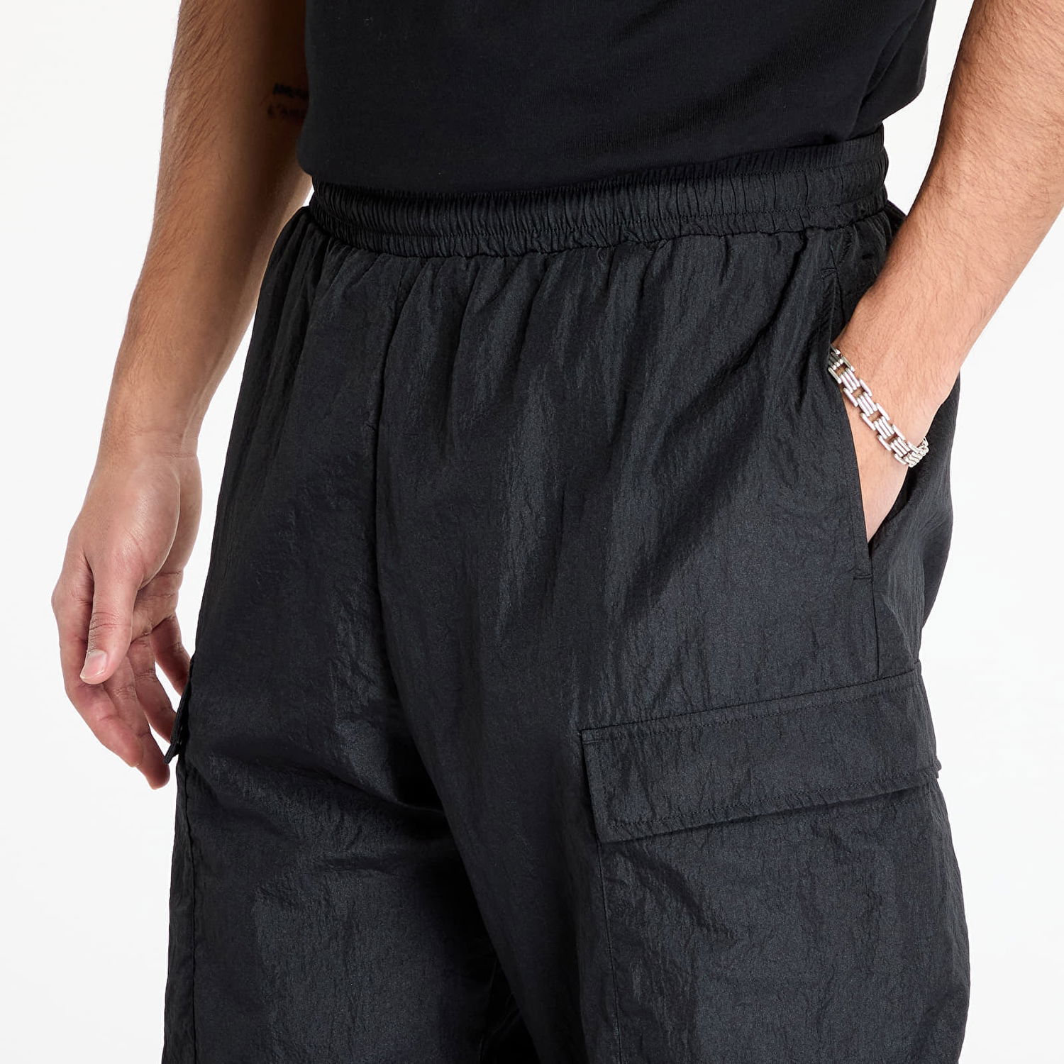 Cargo bukser Emporio Armani Black Trouser Pants Sort | 6DPP54PNHWZ1200, 1