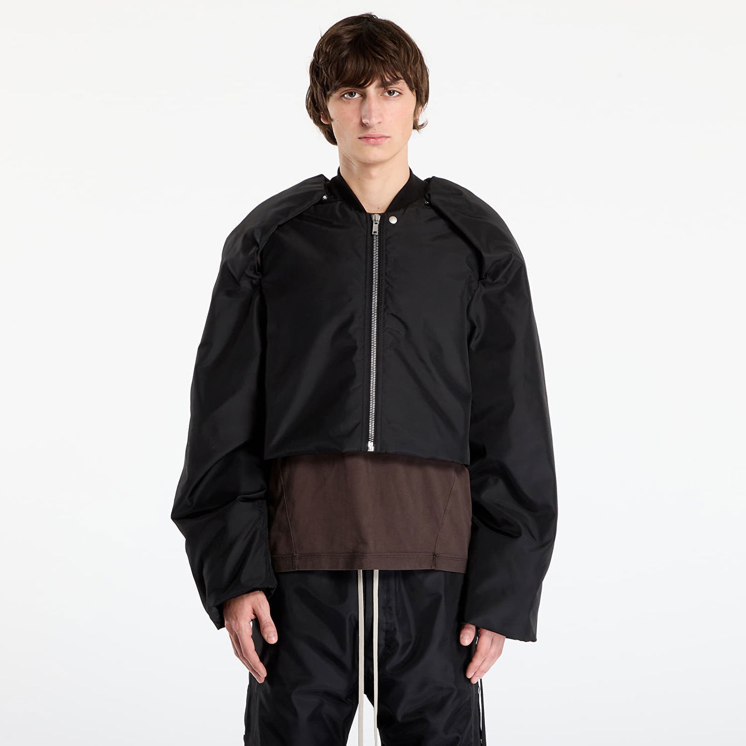Bomberjakke Rick Owens Rick Owens DRKSHDW Convertible Jacket Sort | DU02E7777 NCV 09, 0