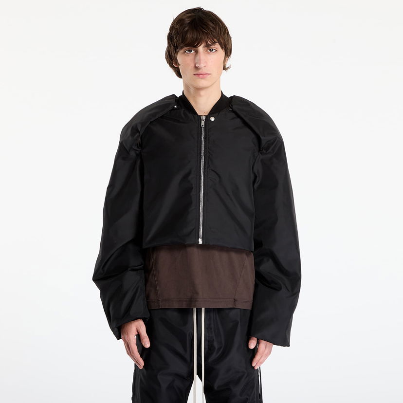 Bomberjakke Rick Owens Rick Owens DRKSHDW Convertible Jacket Sort | DU02E7777 NCV 09
