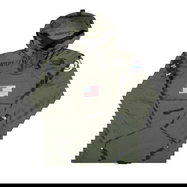 Jakke Supreme Scarface The World Is Yours Denim Jacket Grøn | SS17J1 OLIVE, 1