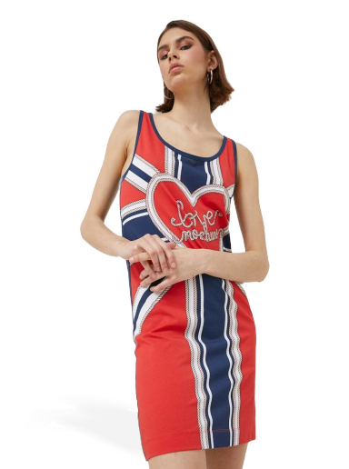 Kjole Moschino Cotton Dress Rød | W.5.D31.01.M.3876