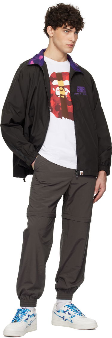 Joggingbukser BAPE BAPE Tiger & Dragon Zip-Off Track Pants Grå | 001PTK701002L, 4