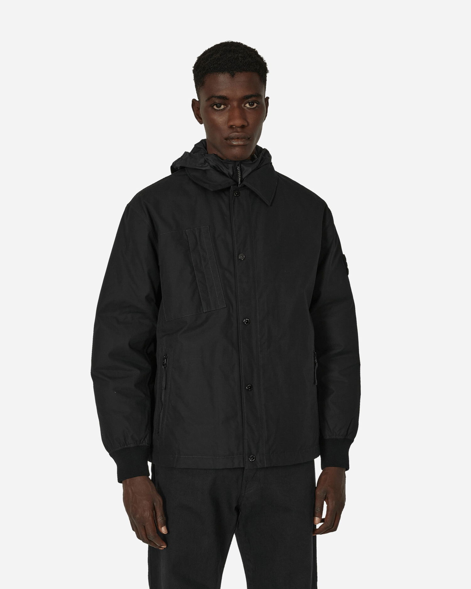 Jakke Stone Island Ghost Down Jacket Mørkeblå | 7915422F1, 1