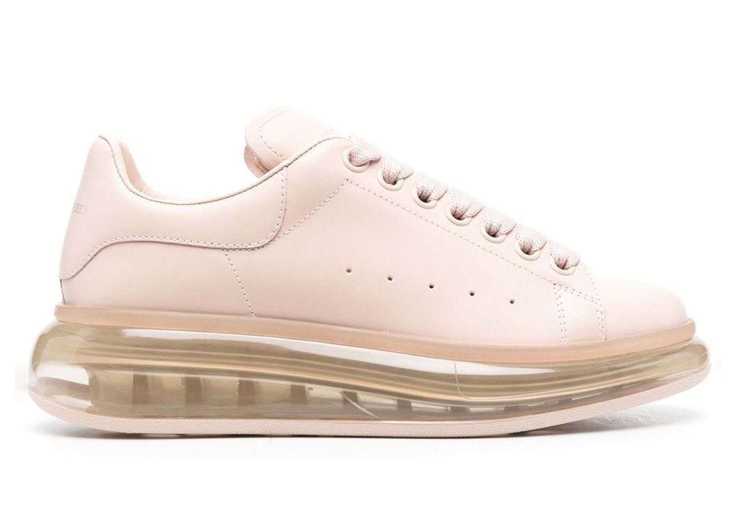 Sneakers og sko Alexander McQueen Oversized Pink Clear Sole Lyserød | 718255WHX986856, 0