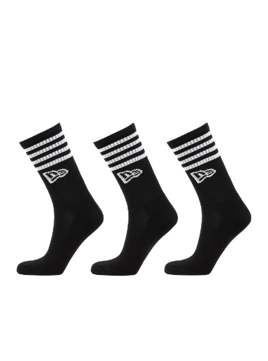 Sokker New Era Stripe Crew 3-Pack Sort | 13113627