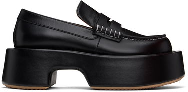 Tøj JW Anderson JW Anderson Leather Platform Loafers Sort | FW0169-LA0020, 0