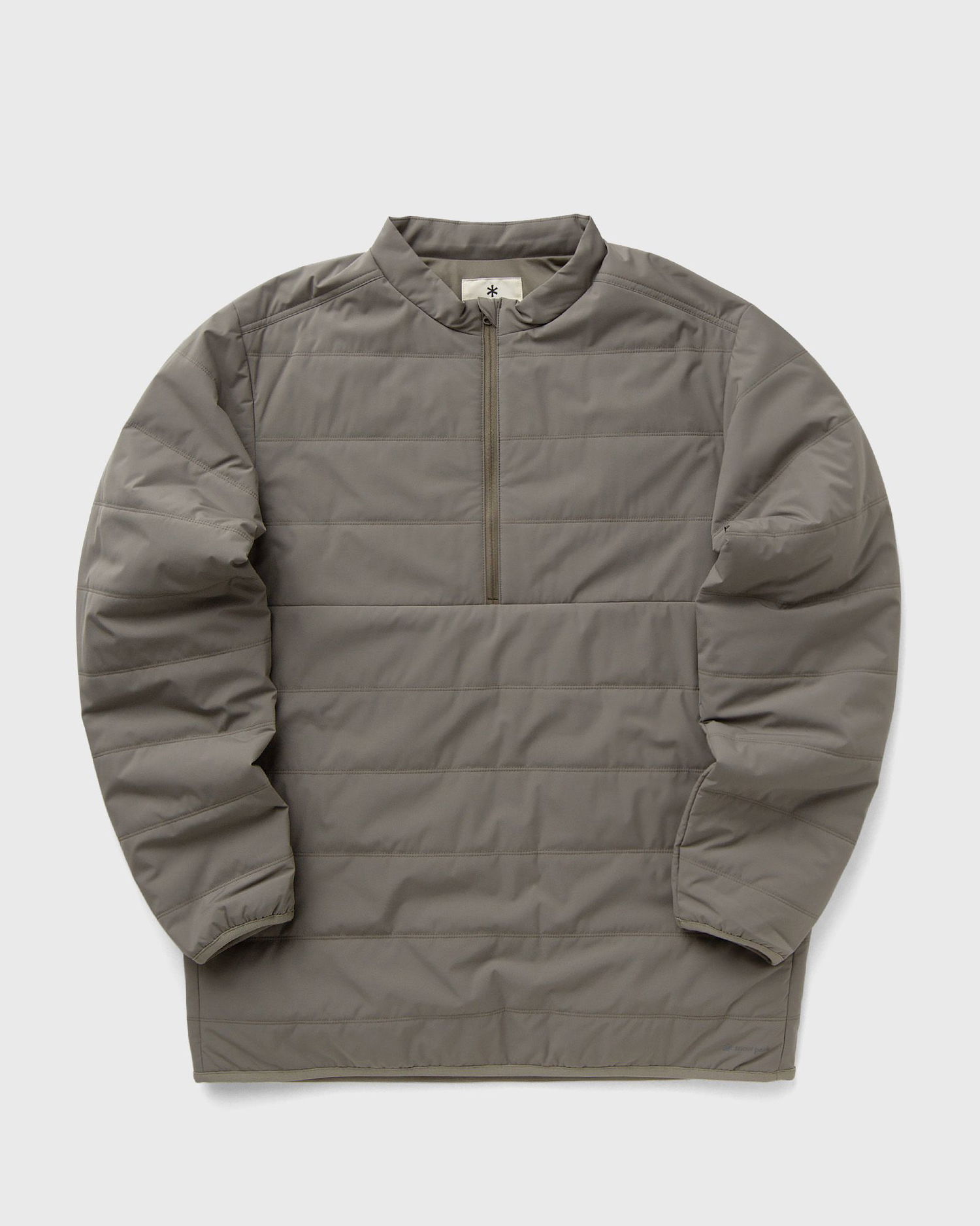Jakke Snow Peak Flexible Insulated Half Zip Pullover Grå | SW-24AU004-KHAKI, 0