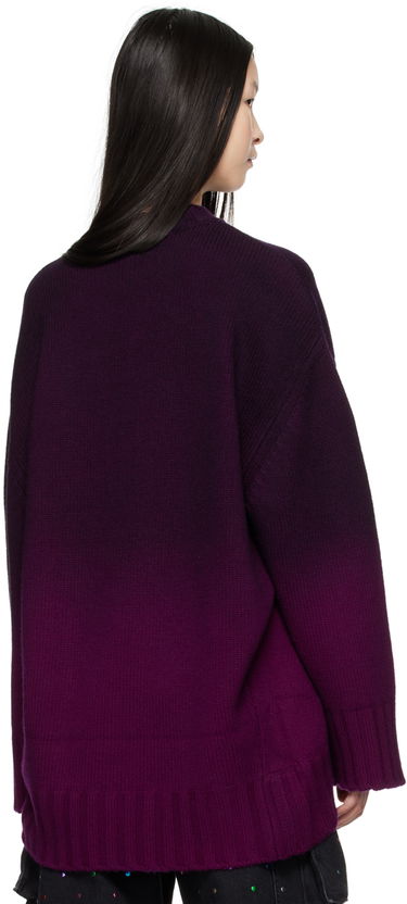 Sweater The Attico Attico Gradient Wool Sweater Lilla | 248WCA360 KW046, 2