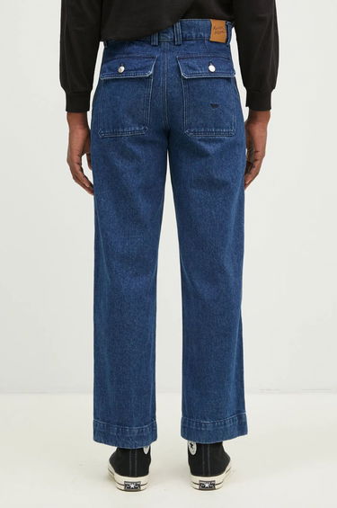 Jeans MAISON KITSUNÉ Workwear Jeans Blå | NM01108WW5023, 2