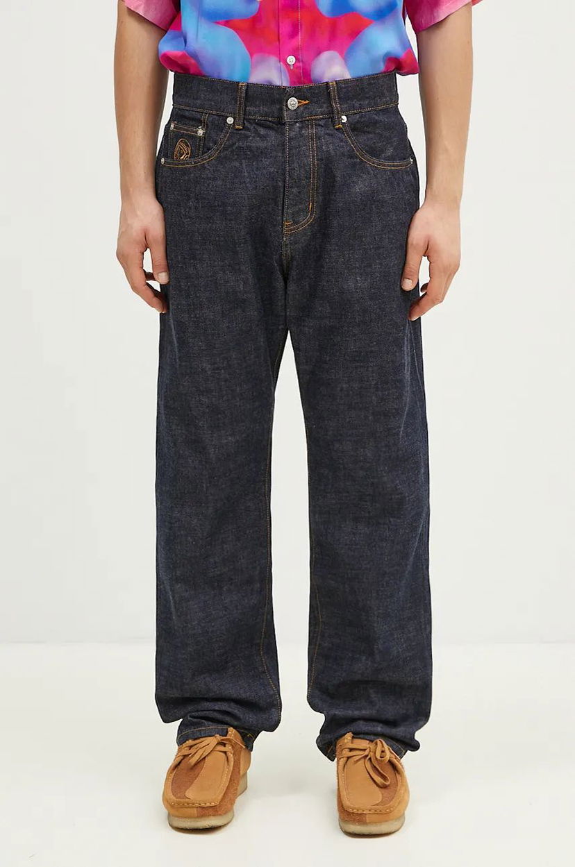 Jeans BILLIONAIRE BOYS CLUB Diamonds & Dollars Selvedge Denim Jeans Blå | B24316