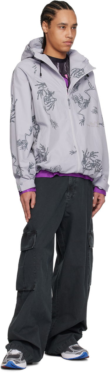 Vindjakke Perks And Mini Perks and Mini Dem Bones Lightweight Jacket Grå | 39192, 3