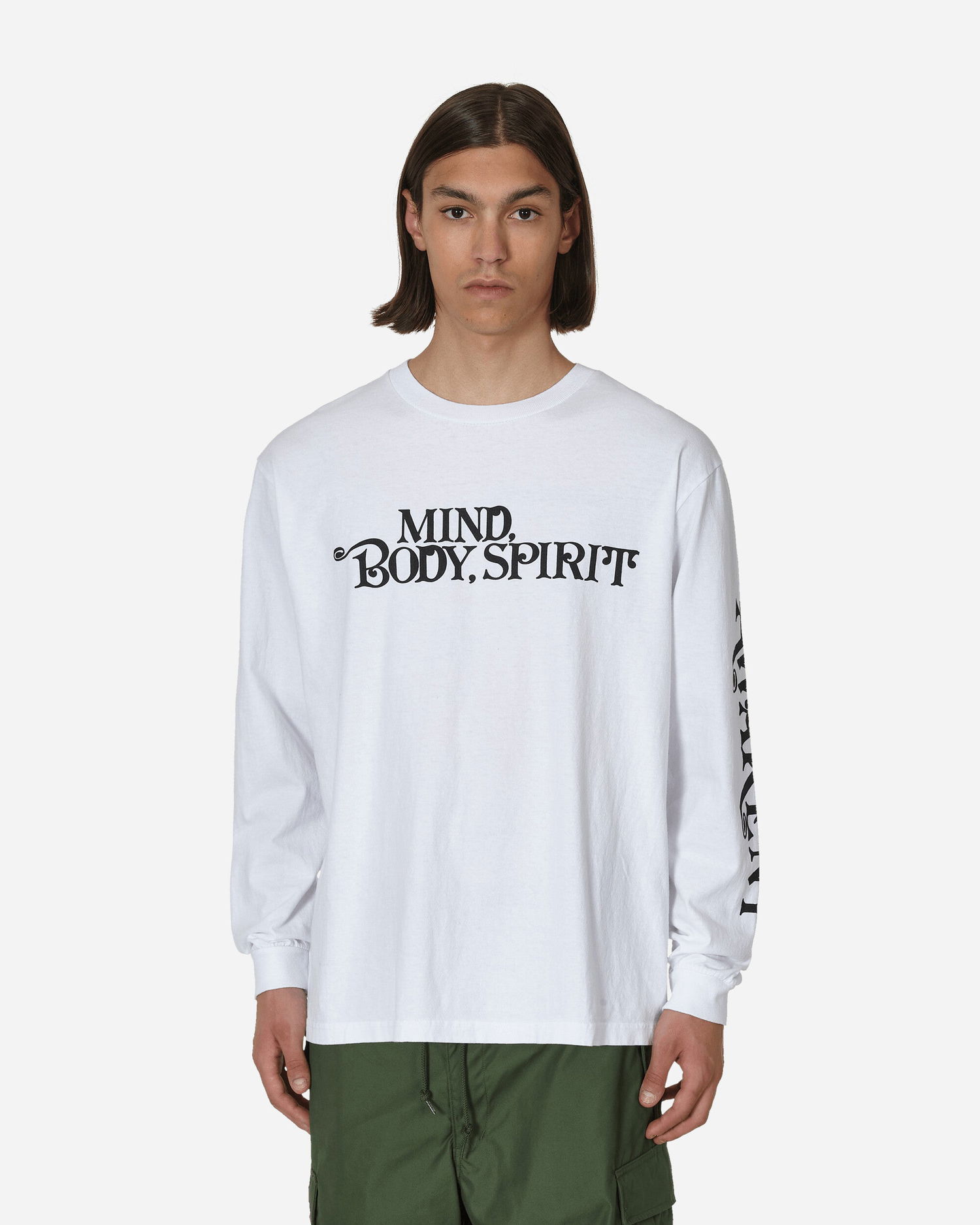 T-shirt Awake NY Mind Body Spirit T-Shirt Hvid | AWK-SP23-TS004  WHI, 0