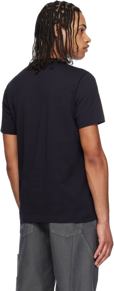 T-shirt Moncler Moncler Cotton & Denim Pocket T-Shirt Mørkeblå | K10918C0003989AKK, 2