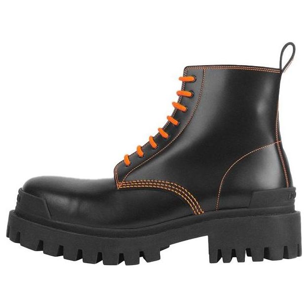 Sneakers og sko Balenciaga Balenciaga Strike 20mm Lace-up Boots Sort | 589338WA9641075, 0