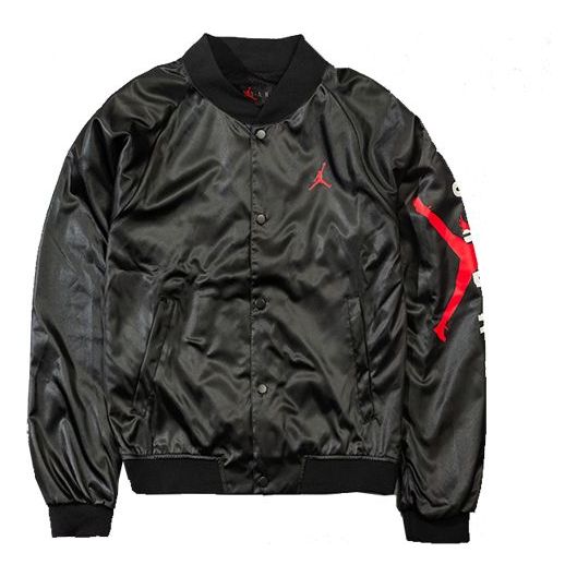 Bomberjakke Jordan Jordan Jumpman Baseball Jacket Sort | AO0445-010