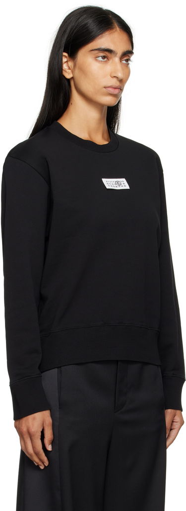 Sweatshirt Maison Margiela MM6 Maison Margiela Logo Patch Sweatshirt Sort | S52GU0247 M25025, 1