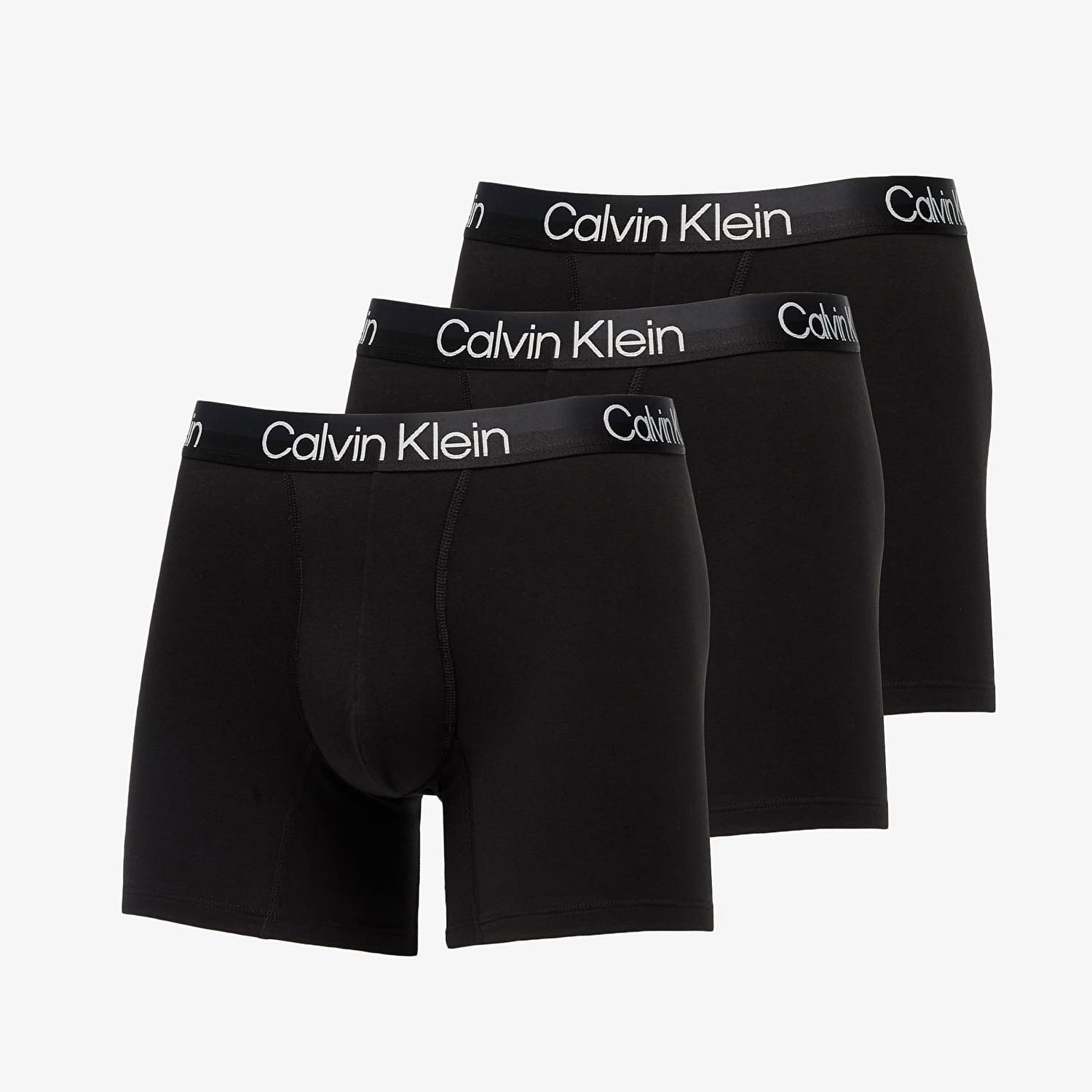 Boksere CALVIN KLEIN Structure Cotton Boxer Sort | NB2971A 7V1, 0