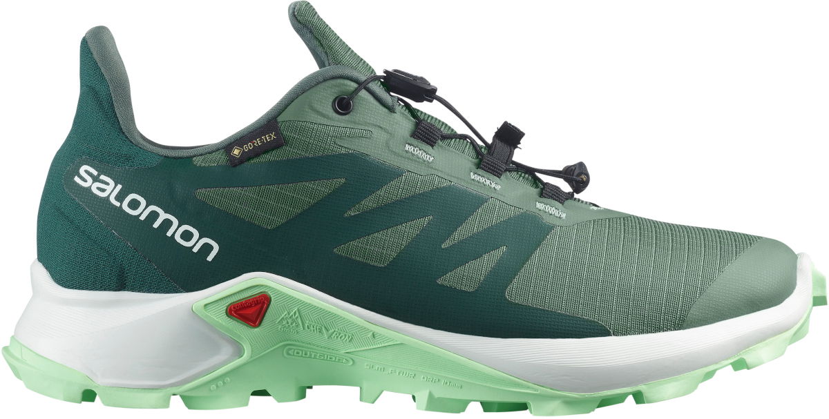 Sneakers og sko Salomon Supercross 3 GTX W Grøn | l41607400, 0