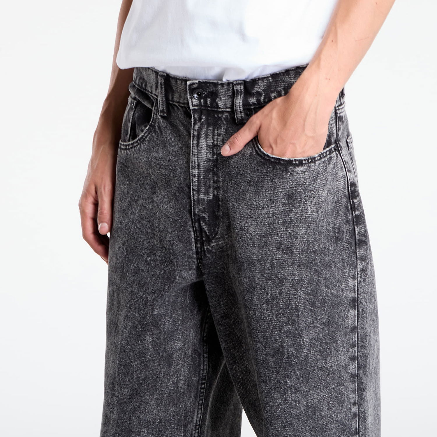 Jeans Vans Vans Check-5 Baggy Denim Pants Grå | VN000PQHE901, 1