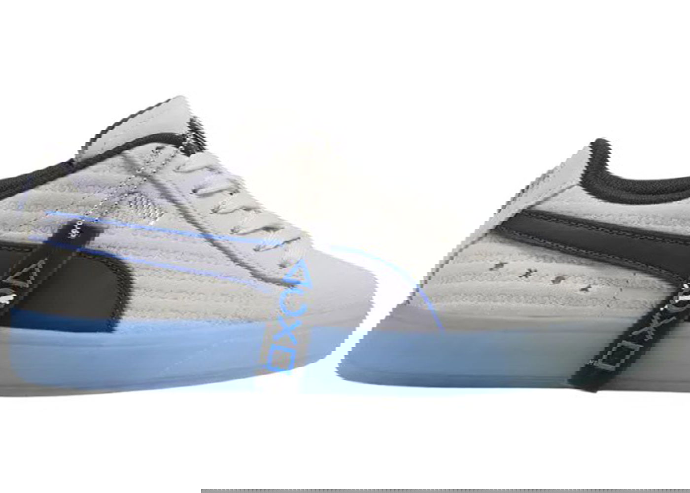 Sneakers og sko Puma Suede Playstation Glacial Grey Beige | 396246-01, 0