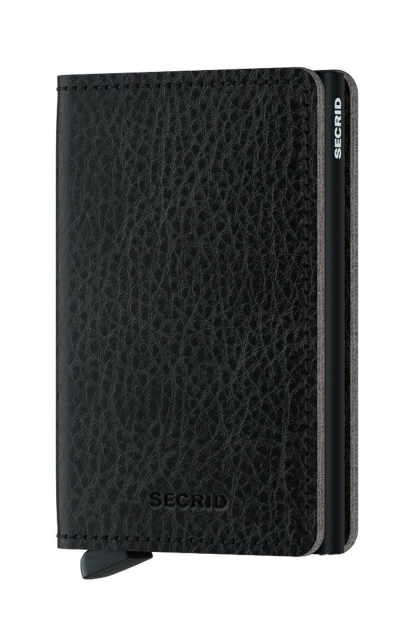 Tegnebog Secrid Leather Wallet Sort | SVg.Black.Black