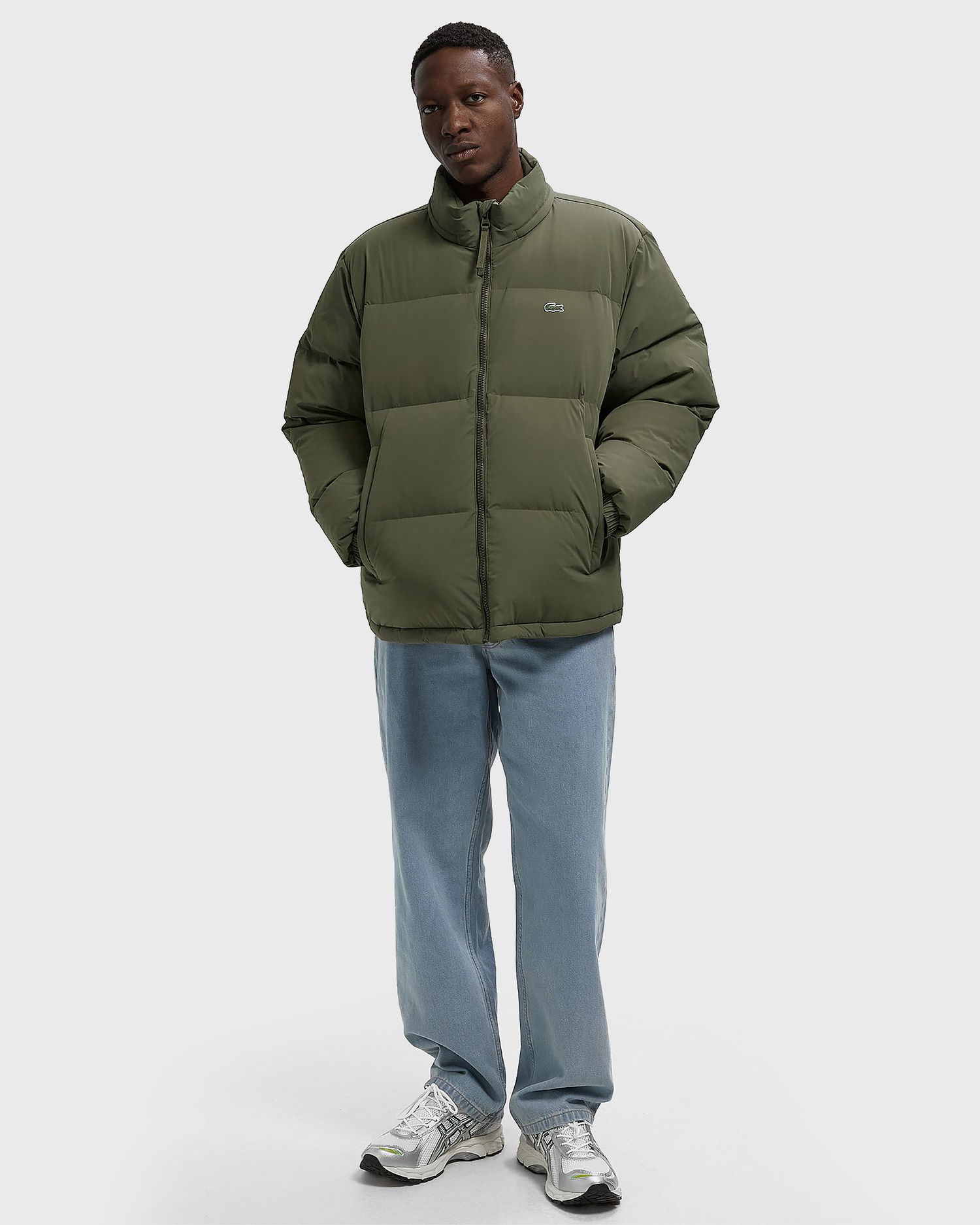 Puffer jakke Lacoste Down Puffer Jacket Grøn | BH5154-E9F, 1