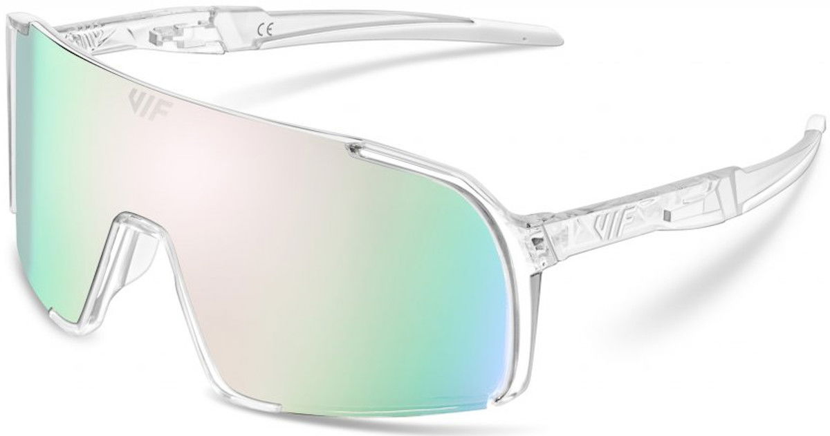 Solbriller VIF VIF One Polarized Sunglasses Hvid | 110-pol, 0