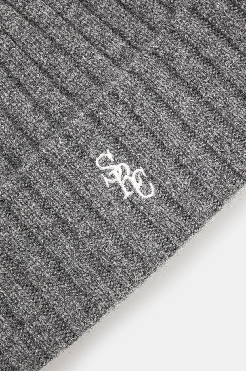 Beanie Sporty & Rich SRC Wool Cashmere Beanie Grå | AC066506302GY03, 1