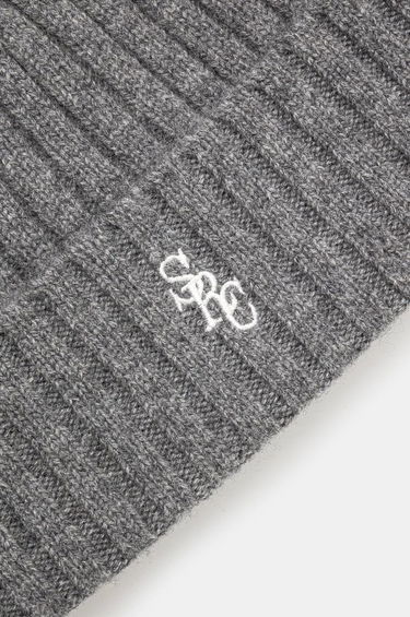 Beanie Sporty & Rich SRC Wool Cashmere Beanie Grå | AC066506302GY03, 1