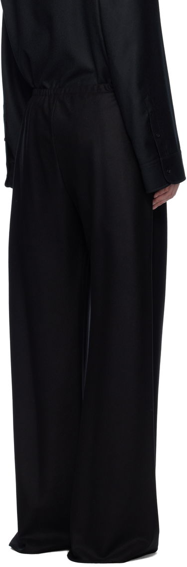 Bukser The Row The Row Gala Wide-Leg Trousers Sort | 1766-W3301, 2