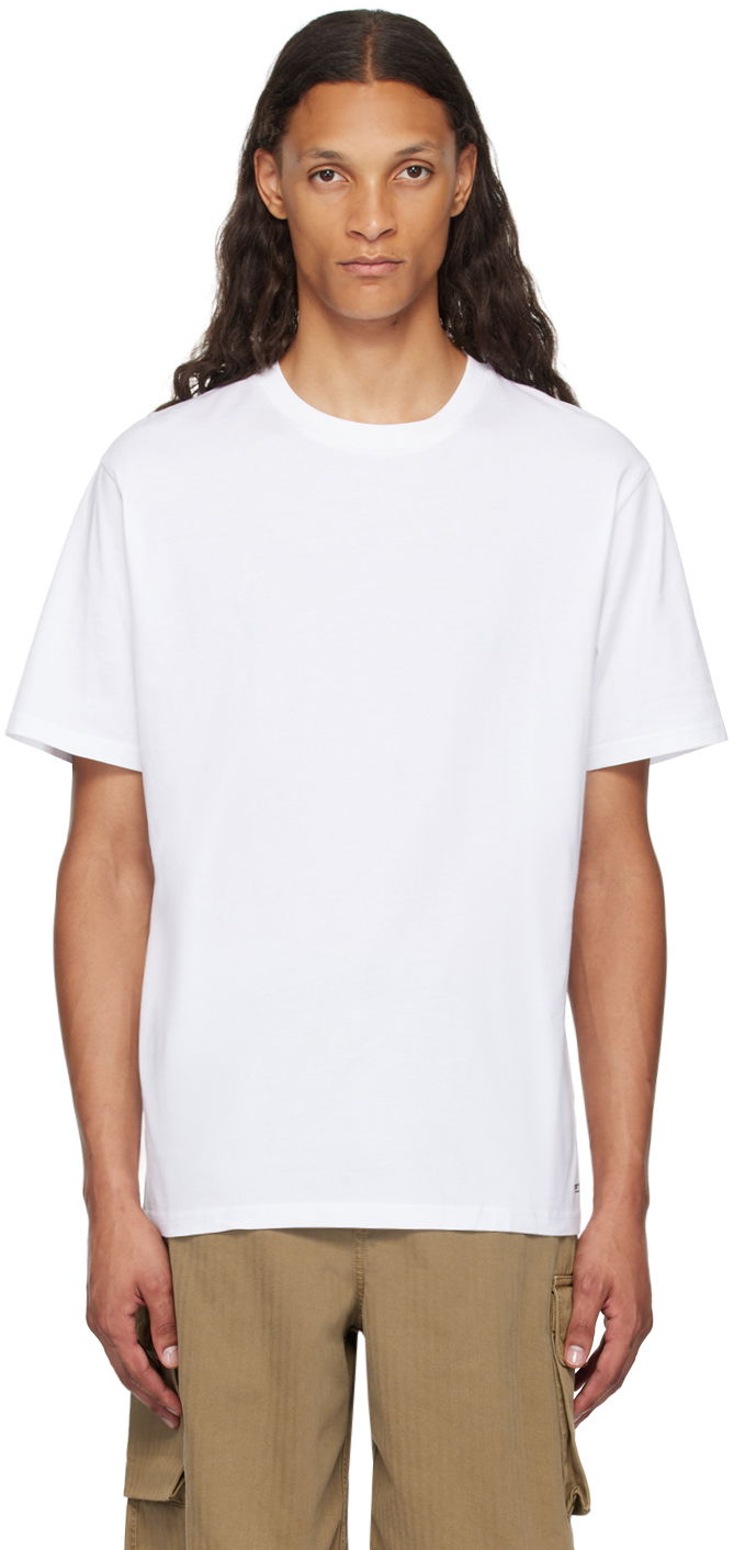 T-shirt Carhartt WIP Crew Neck Standard Fit T-Shirt Hvid | I029370, 0