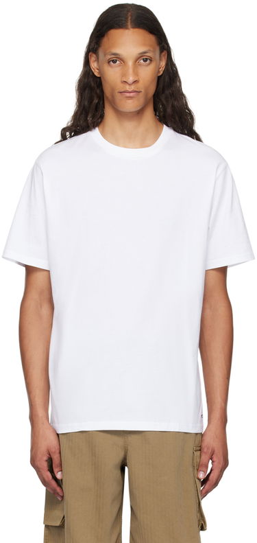 T-shirt Carhartt WIP Crew Neck Standard Fit T-Shirt Hvid | I029370, 0