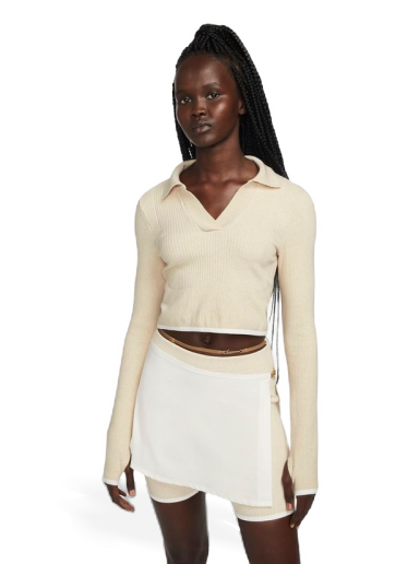 Polo skjorte Nike Jacquemus x Le Polo Beige | DN3225 219