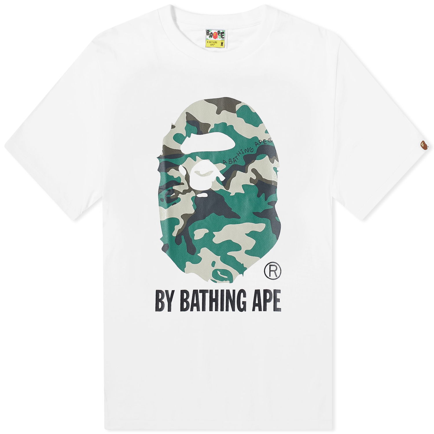 T-shirt BAPE Woodland Camo By Bathing Ape T-Shirt Hvid | 001TEJ301032M-WHT, 0