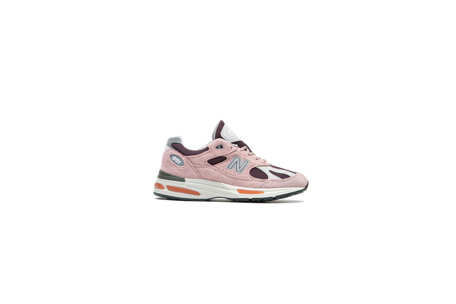 Sneakers og sko New Balance 991v2 Made in UK Lyserød | U991PR2, 0