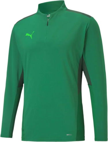 Sweatshirt Puma teamCUP 1/4 Zip Sweatshirt Grøn | 65672805, 0