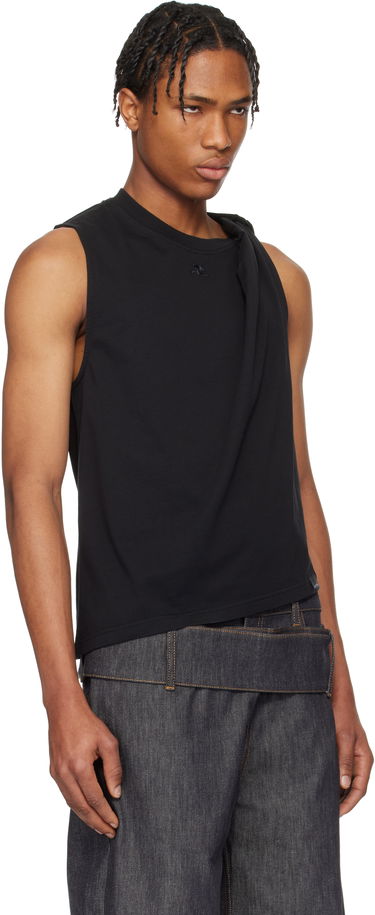 Tanktop Courrèges Courrèges Twist Tank Top Sort | 125JDE119JS0107, 1
