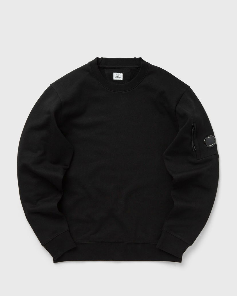 Sweatshirt C.P. Company DIAGONAL RAISED FLEECE CREW NECK LENS SWEATSHIRT Sort | 17CMSS023A005086W-999
