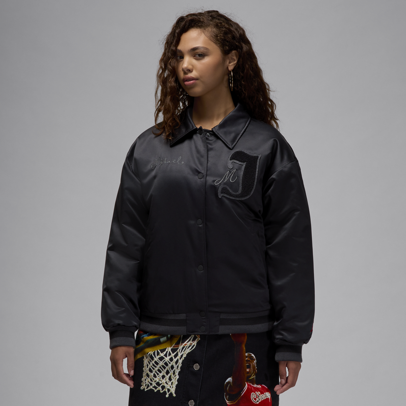 Bomberjakke Jordan Bomber Jacket Sort | FV7137-010