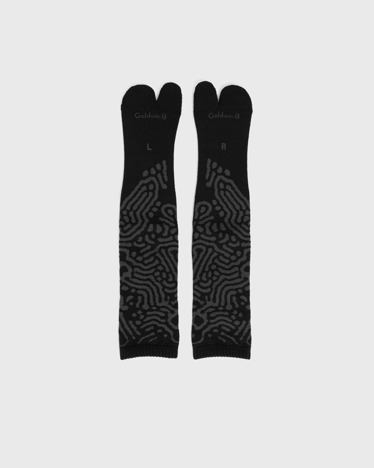 Sokker Goldwin Reaction Diffusion Crew Socks Sort | GZ94380-BK, 1