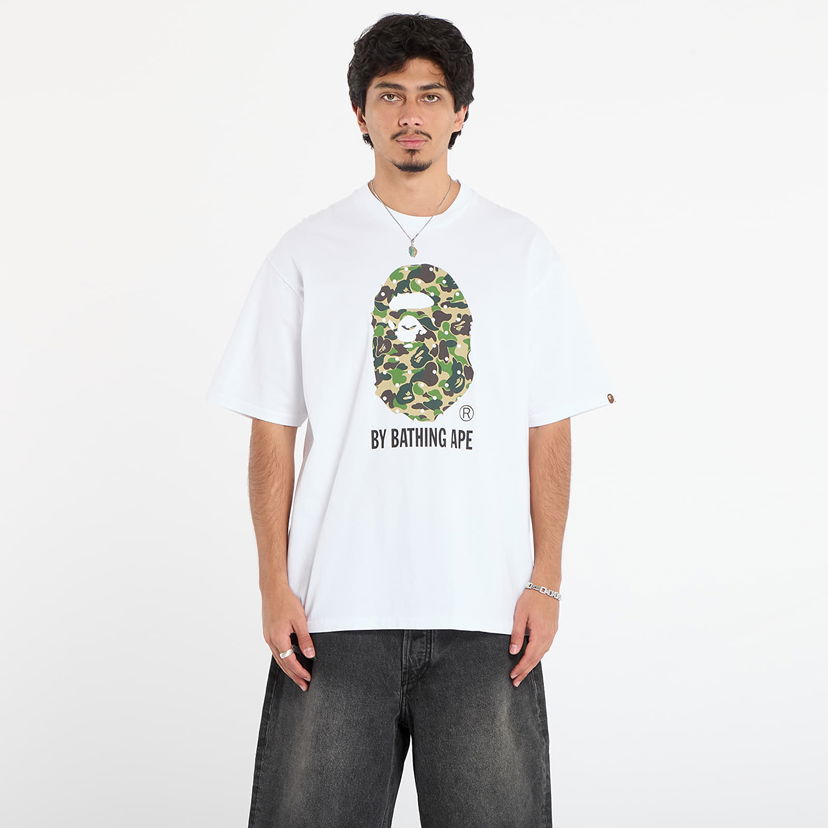 T-shirt BAPE ABC Dot Camo Relaxed Fit T-Shirt Hvid | 001TEL801313MWHT