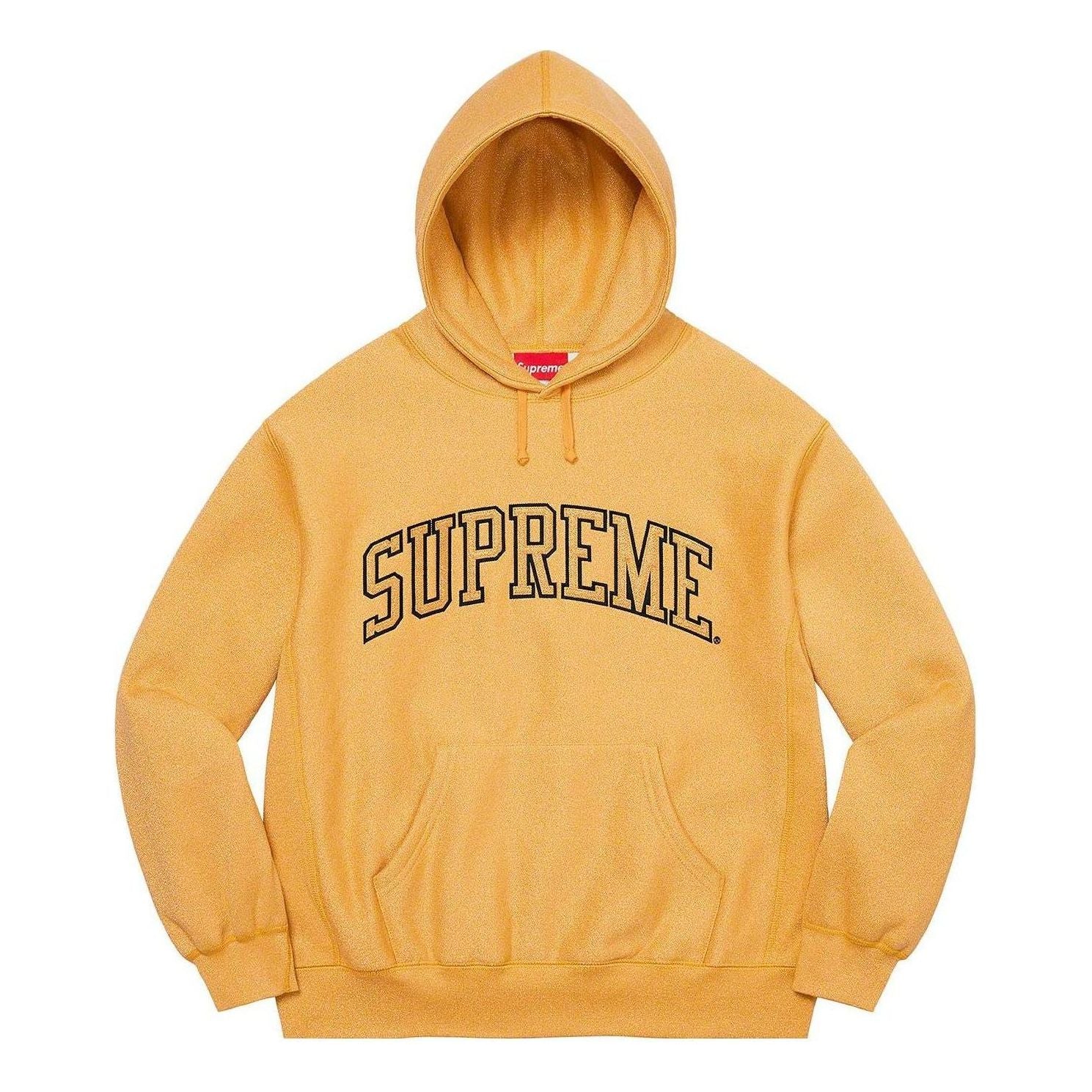 Sweatshirt Supreme Glitter Arc Sweatshirt Gul | SUP-SS23-150, 0