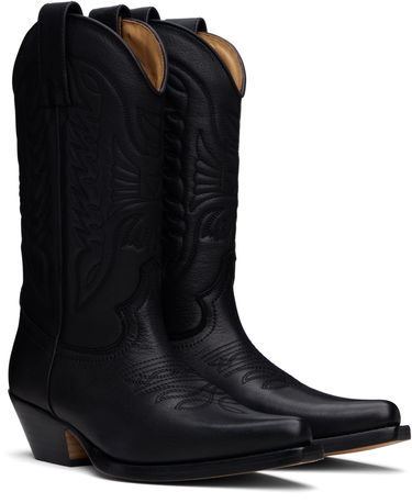 Sneakers og sko Maison Margiela MM6 Maison Margiela Texas Boots Sort | S66WW0093 P8298, 3