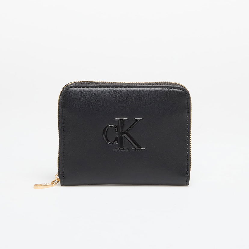 Tegnebog CALVIN KLEIN Calvin Klein Bold CK Medium Zip Around Wallet Sort | LV04F1026G UB1