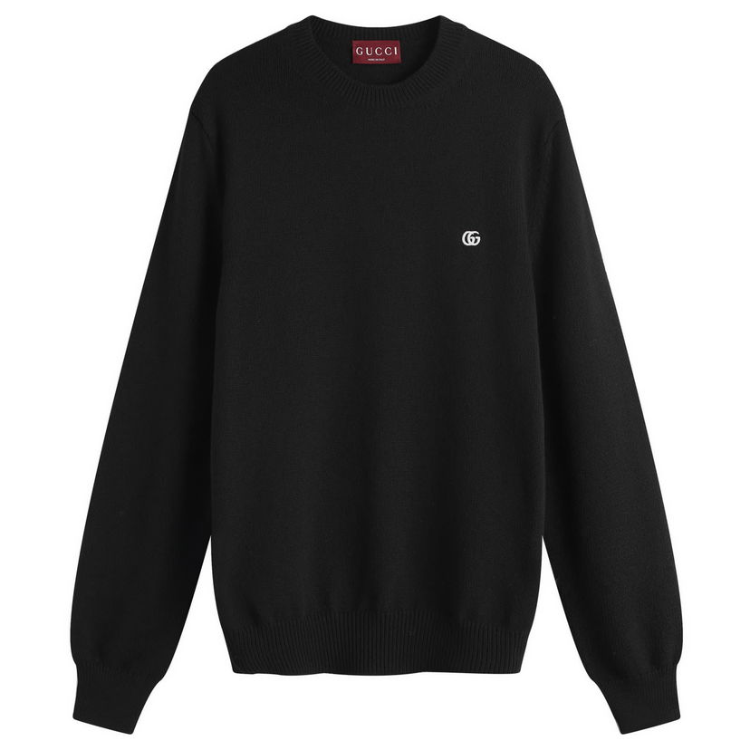 Sweater Gucci Gucci Men's Monogram Crew Knit, Size Large Sort | 815007-XKEK4-1043