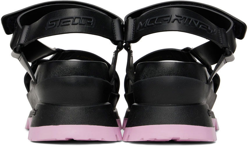 Sneakers og sko Stella McCartney Trace Platform Sandals Sort | 810009W1CU0, 1