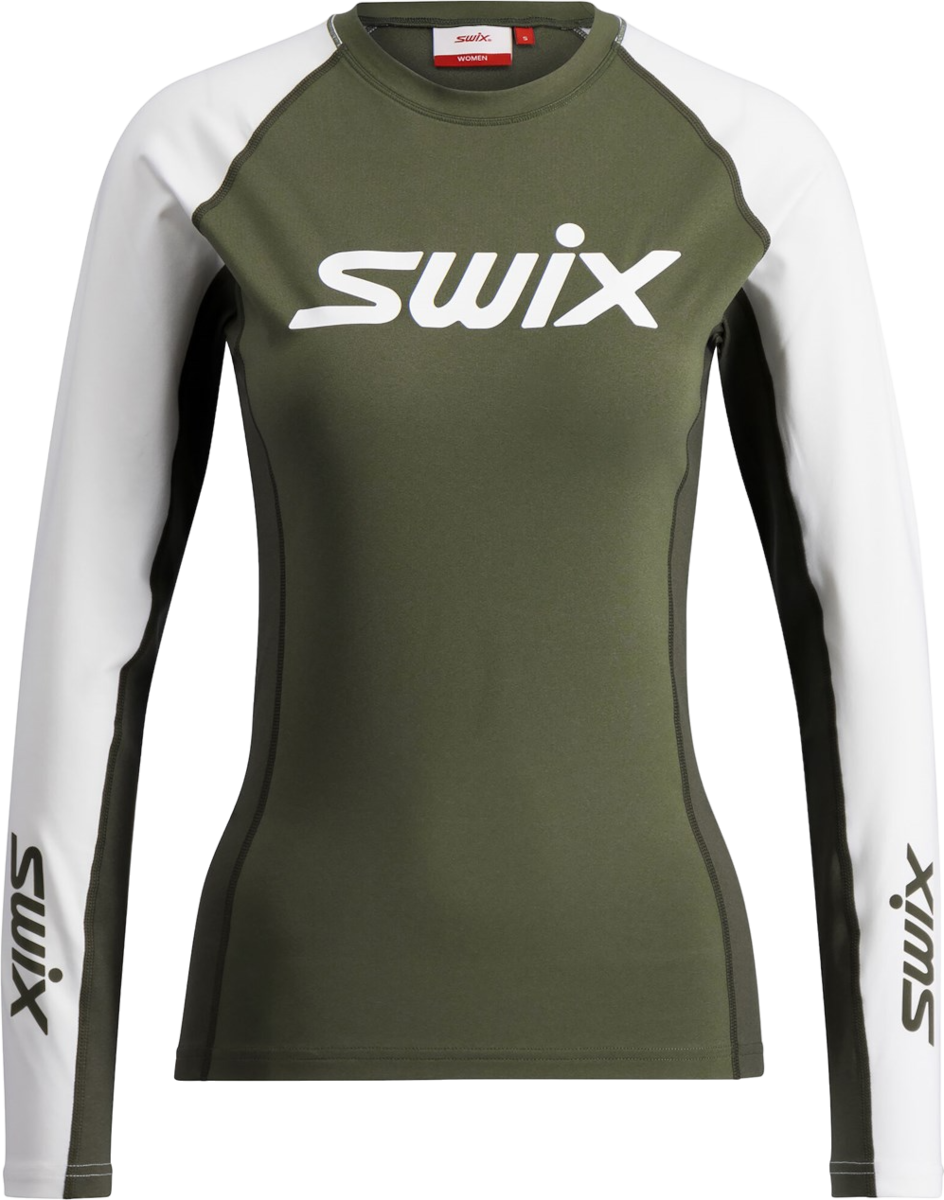T-shirt SWIX Swix RaceX Dry Long Sleeve Shirt Grøn | 10098-23-48105, 0