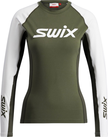 T-shirt SWIX Swix RaceX Dry Long Sleeve Shirt Grøn | 10098-23-48105, 0