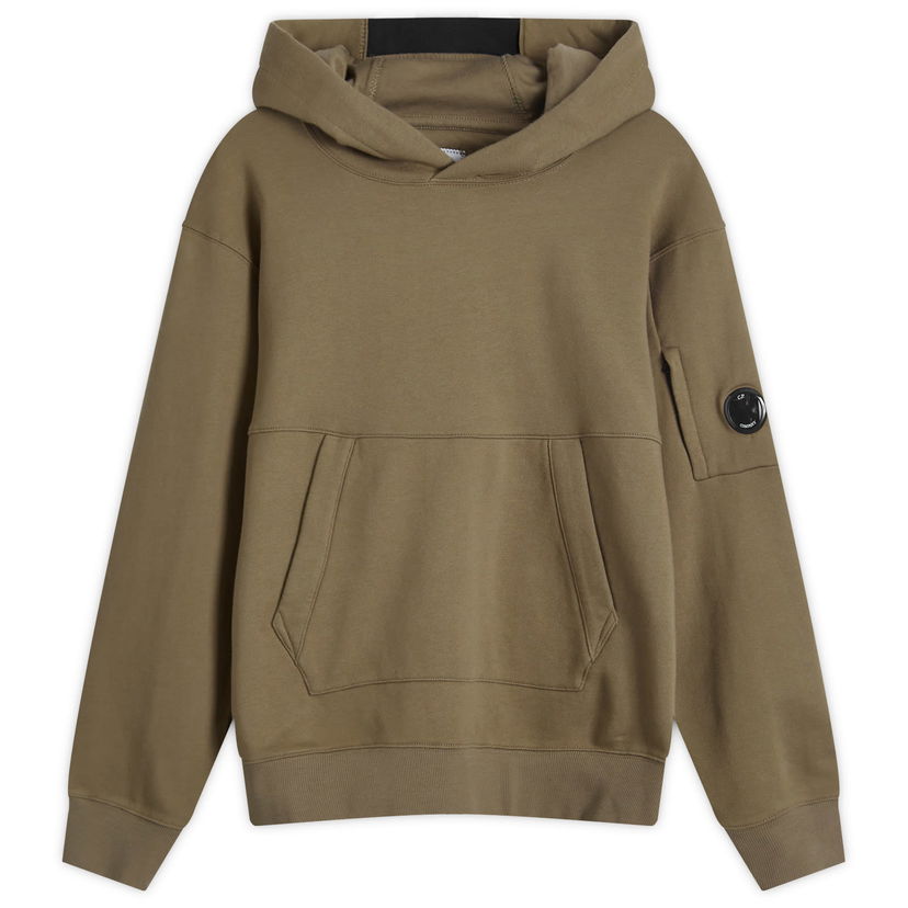 Sweatshirt C.P. Company Diagonal Raised Lens Hoody Brun | CMSS024A-005086W-359
